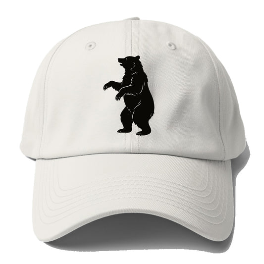 Bear standing on hind legs - Baseball Cap - Off White