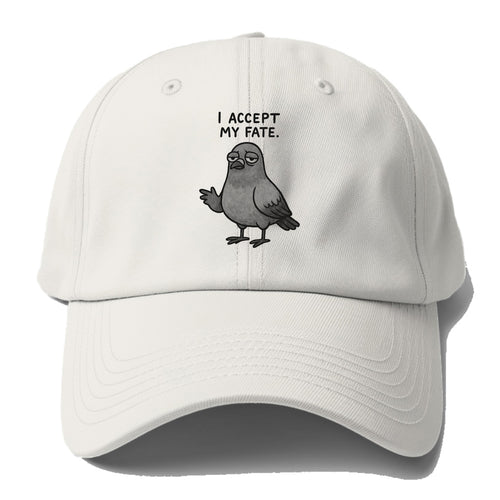YOU MUST HONOR THE PIGEON | Grey pigeon - Baseball Cap