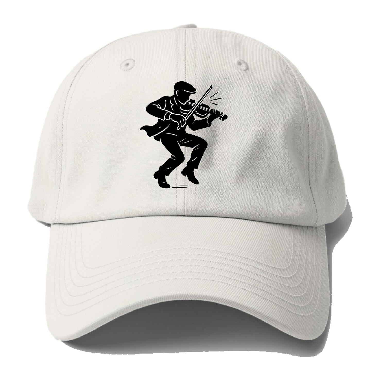 Irish folk musician traditional jig - Baseball Cap - Off White