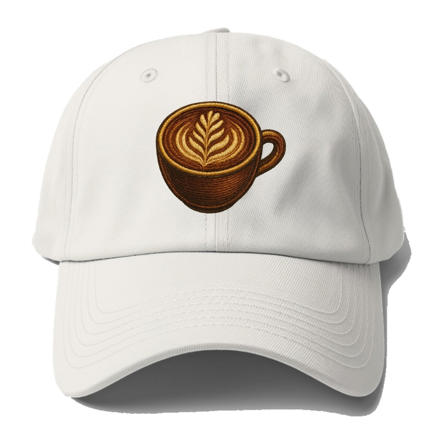 Latte Art  - Baseball Cap - Off White