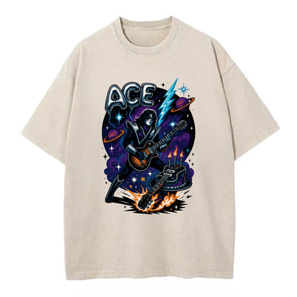 Ace Birthday Celebration - Vintage T-shirt - Off White