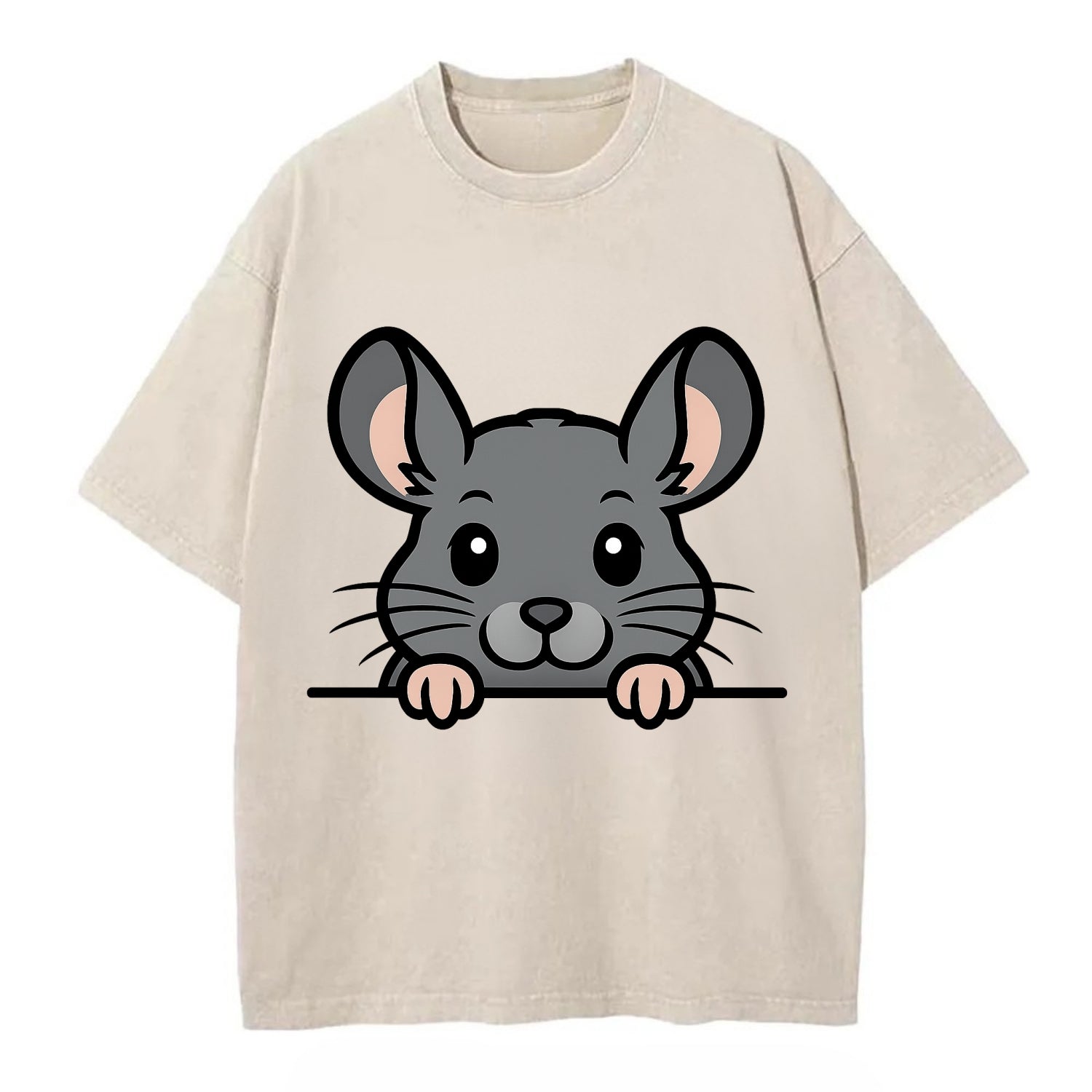 Chinchilla  - Vintage T-shirt - Off White