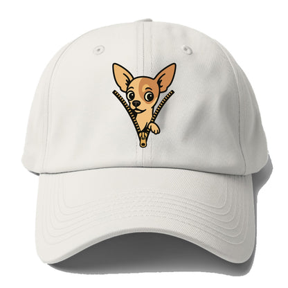 Chihuahua - Baseball Cap - Off White