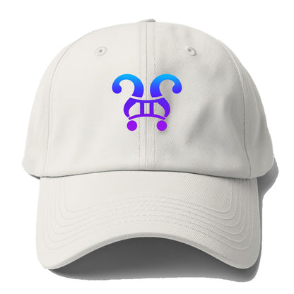 CURIOUS TWINS | Twin question marks | Endless curiosity | Seeking - Baseball Cap For Big Heads - Off White