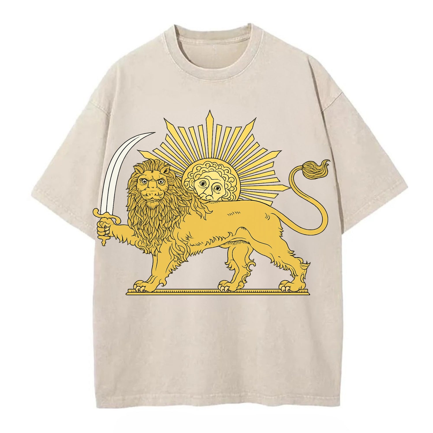 Shir O Khorshid - Vintage T-shirt - Off White