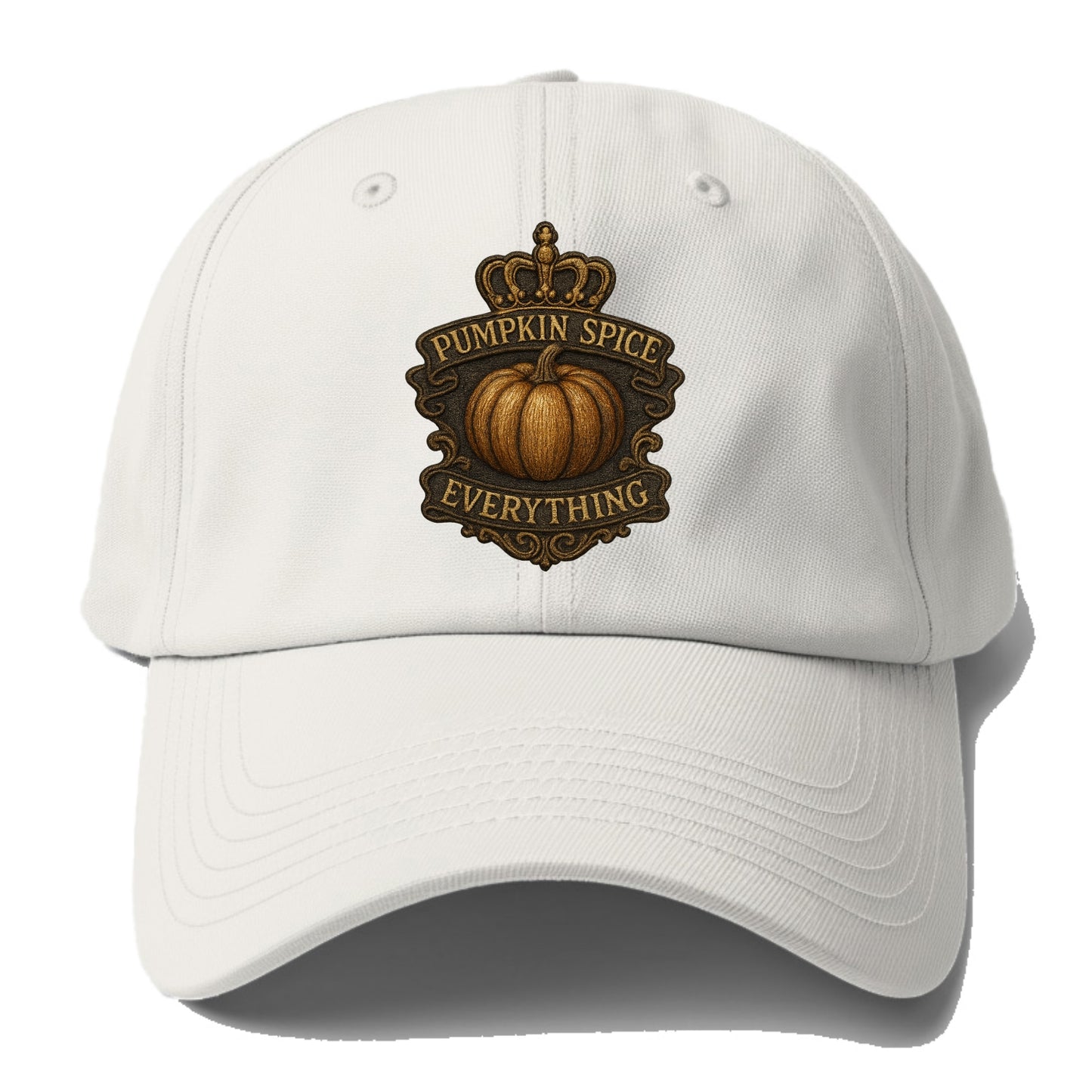 Pumpkin Spice Everything  - Baseball Cap - Off White