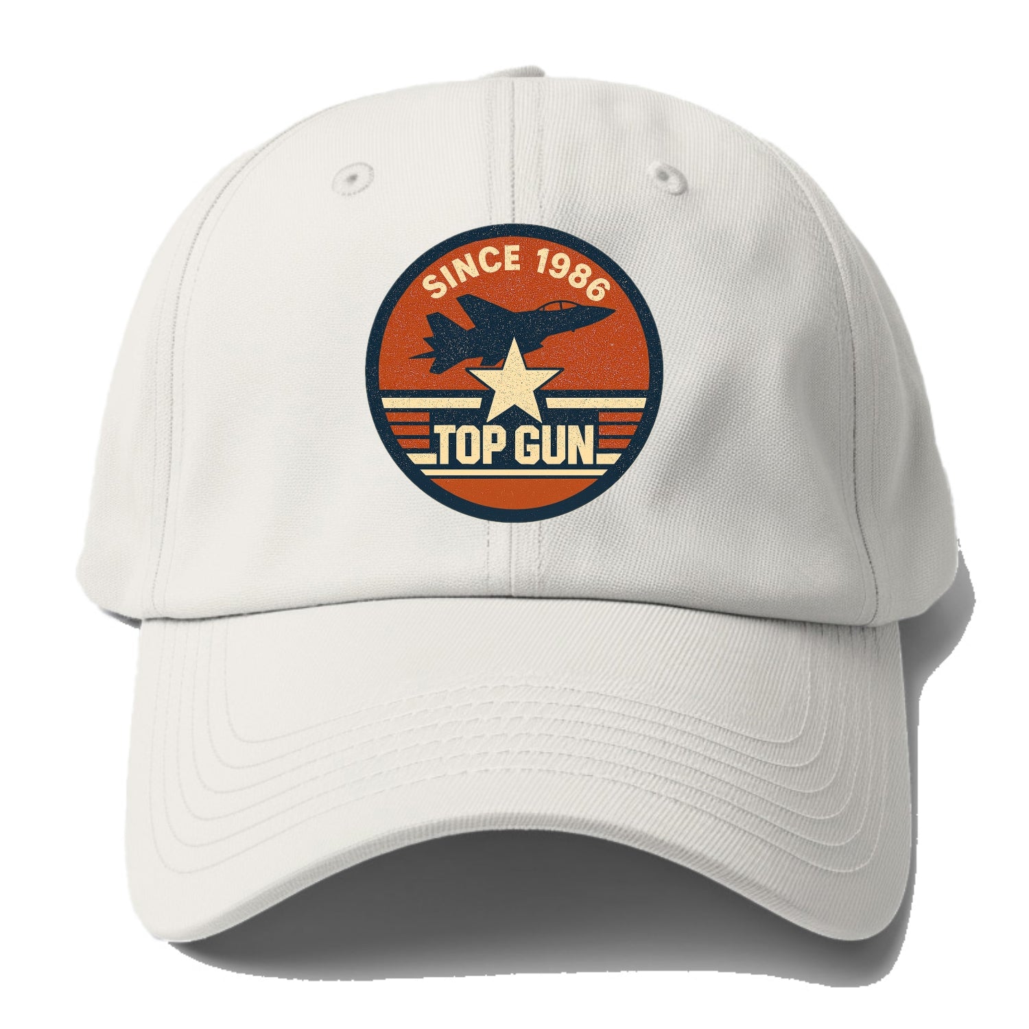 Top Gun Since 1986 - Baseball Cap - Off White