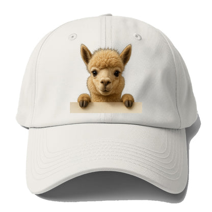 Alpaca  - Baseball Cap For Big Heads - Off White