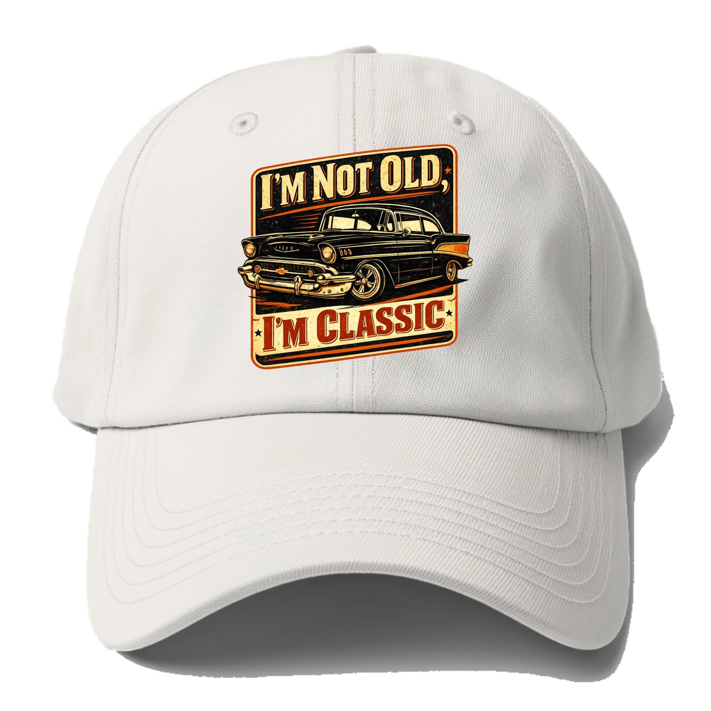 I'm Not Old I'm Classic - Baseball Cap - Off White