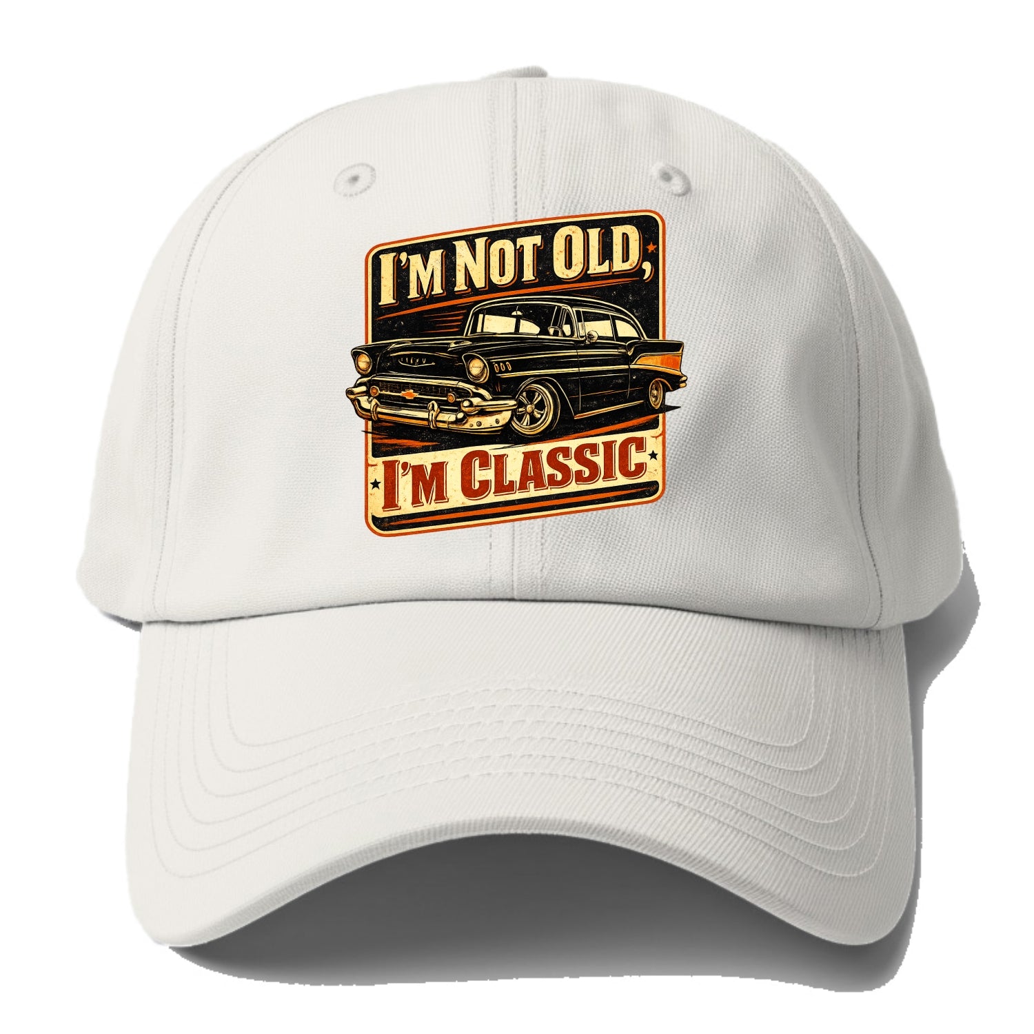 I'm Not Old I'm Classic - Baseball Cap - Off White