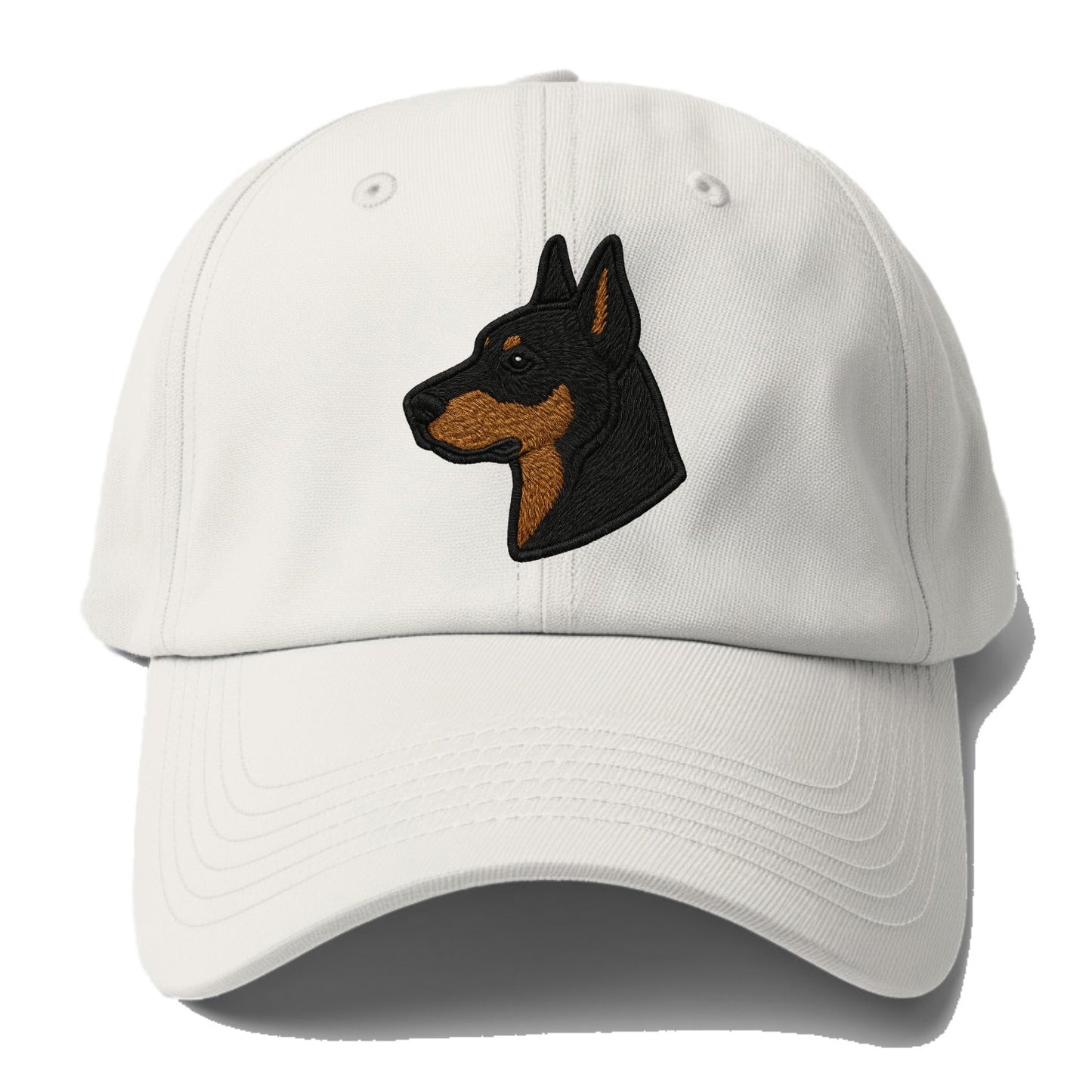 Beauceron - Contemporary French herder d - Baseball Cap - Off White