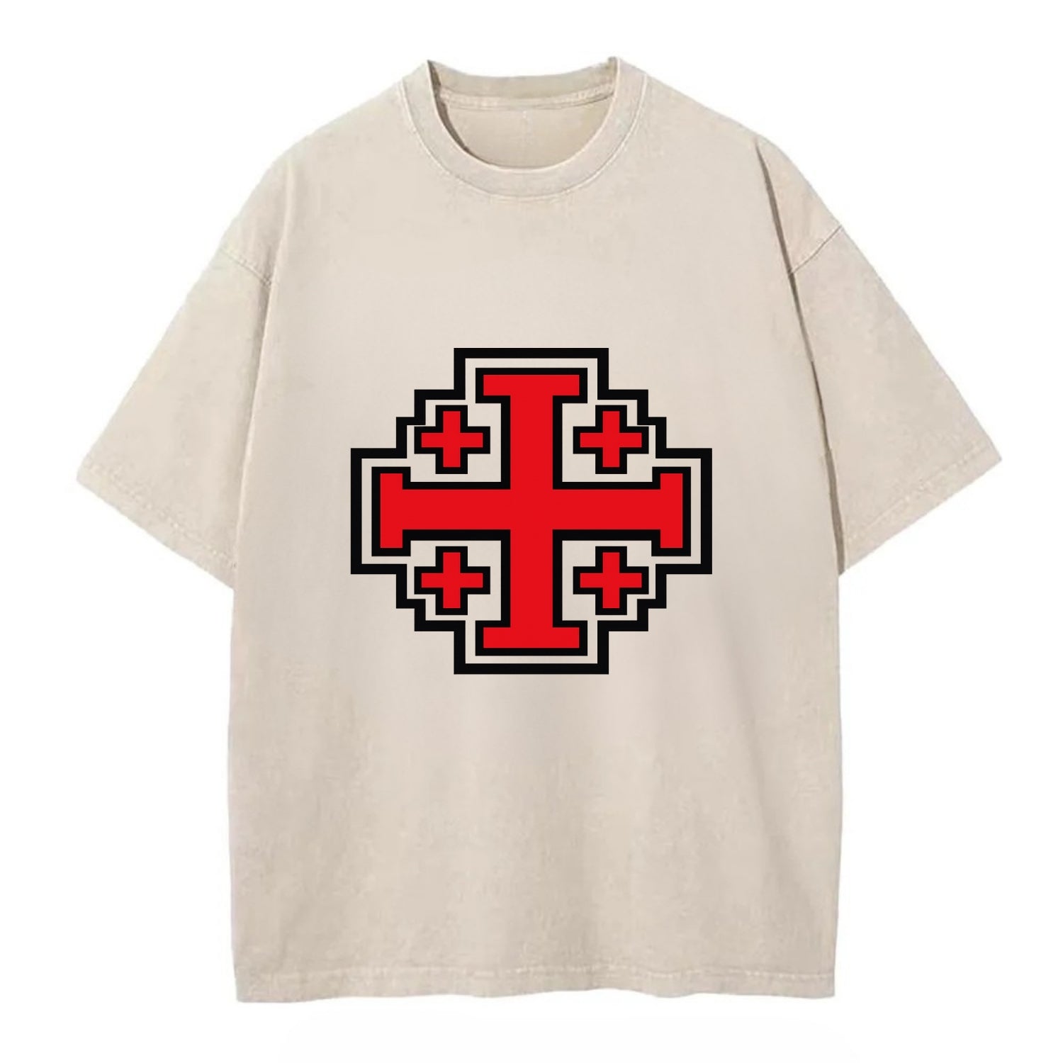 Heritage of Faith - Vintage T-shirt - Off White