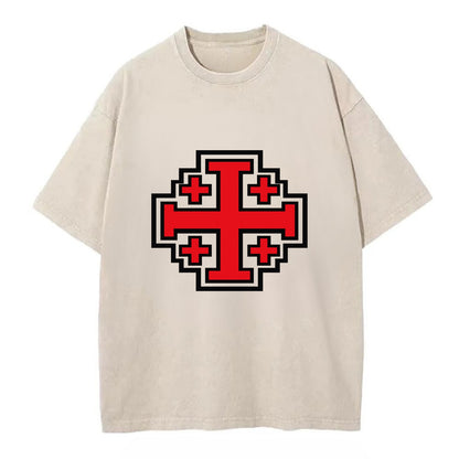 Heritage of Faith - Vintage T-shirt - Off White
