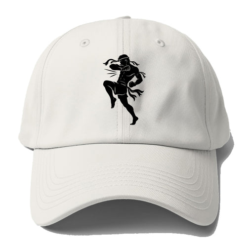 Thai Muay Thai fighter elbow strike - Baseball Cap For Big Heads