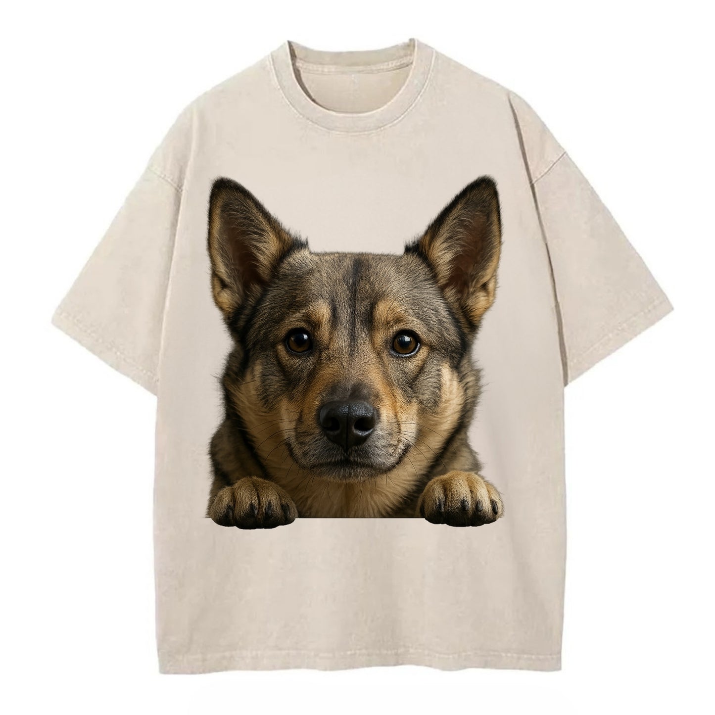 Swedish Vallhund  - Vintage T-shirt - Off White
