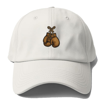 Boxing Gloves  - Baseball Cap - Off White
