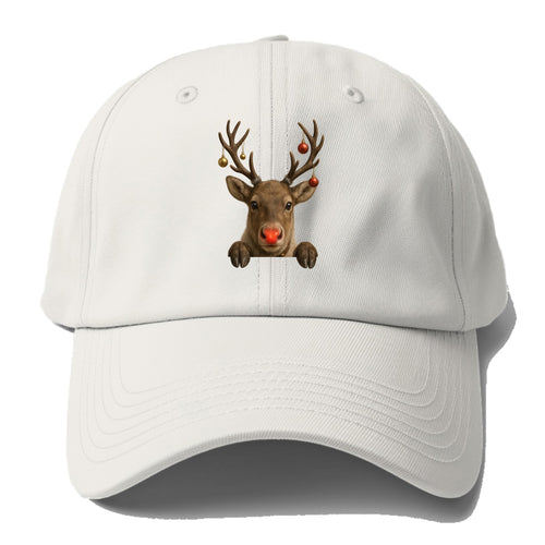 Christmas Reindeer  - Baseball Cap For Big Heads