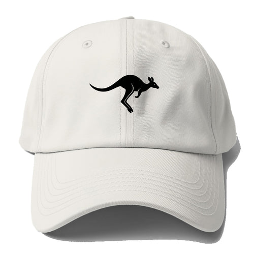 Kangaroo leaping across outback - Baseball Cap For Big Heads