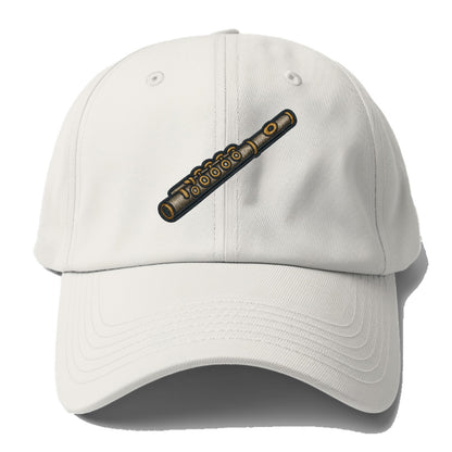 Flute  - Baseball Cap For Big Heads - Off White