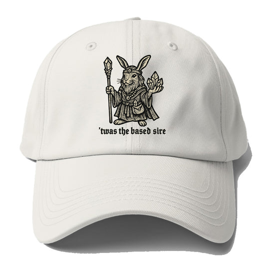 Crystals Healing Hippie Rabbit  - Baseba Baseball Cap For Big Heads - Off White
