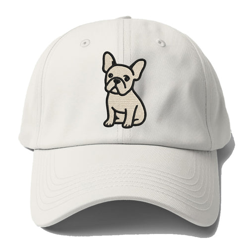 French Bulldog - Head tilt one ear up - Baseball Cap