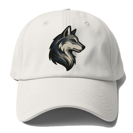 Lone Wolf Wanderer  - Baseball Cap - Off White