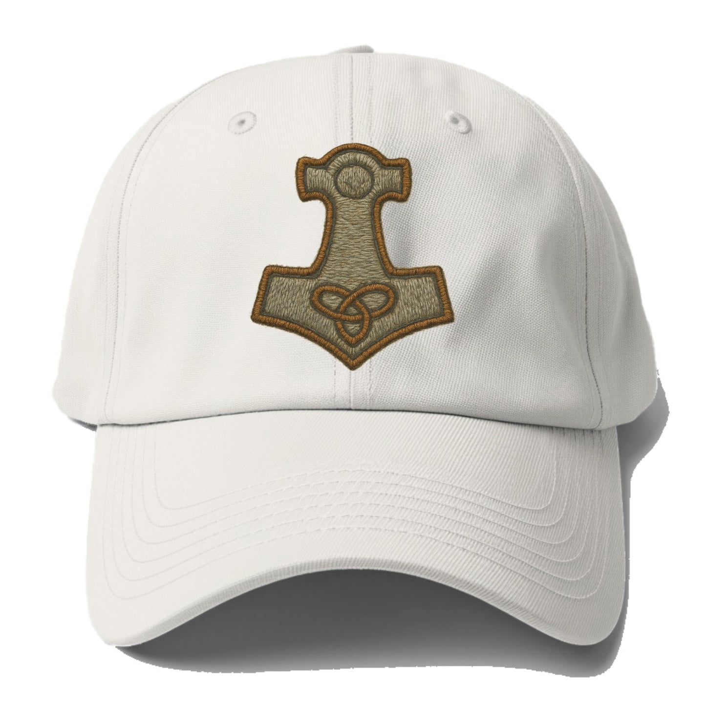 Mjolnir - Baseball Cap - Off White