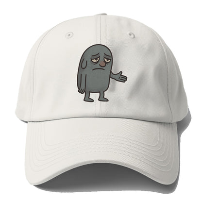 FOLLOWERS ARE GHOSTS | Transparent crowd following - Baseball Cap For Big Heads - Off White