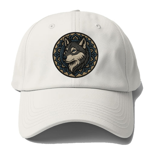 Mandala Wolf Pattern  - Baseball Cap For Big Heads