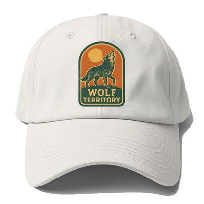 Wolf Territory Marking  - Baseball Cap For Big Heads - Off White