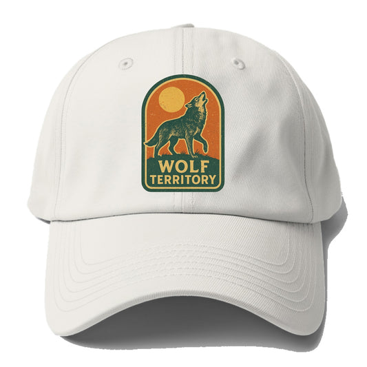 Wolf Territory Marking  - Baseball Cap For Big Heads - Off White