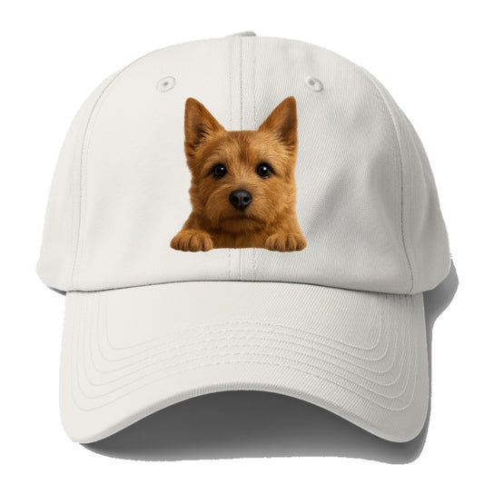 Norwich Terrier  - Baseball Cap For Big Heads - Off White