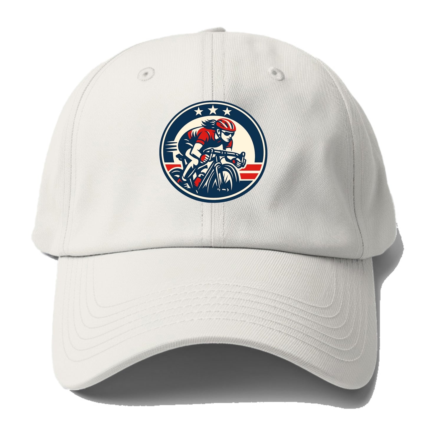 Speed Queen Emblem - Baseball Cap - Off White