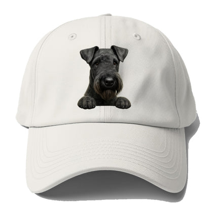 Kerry Blue Terrier  - Baseball Cap For Big Heads - Off White