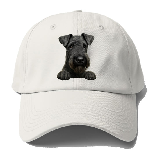 Kerry Blue Terrier  - Baseball Cap For Big Heads - Off White