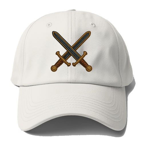 Crossed Swords  - Baseball Cap For Big Heads
