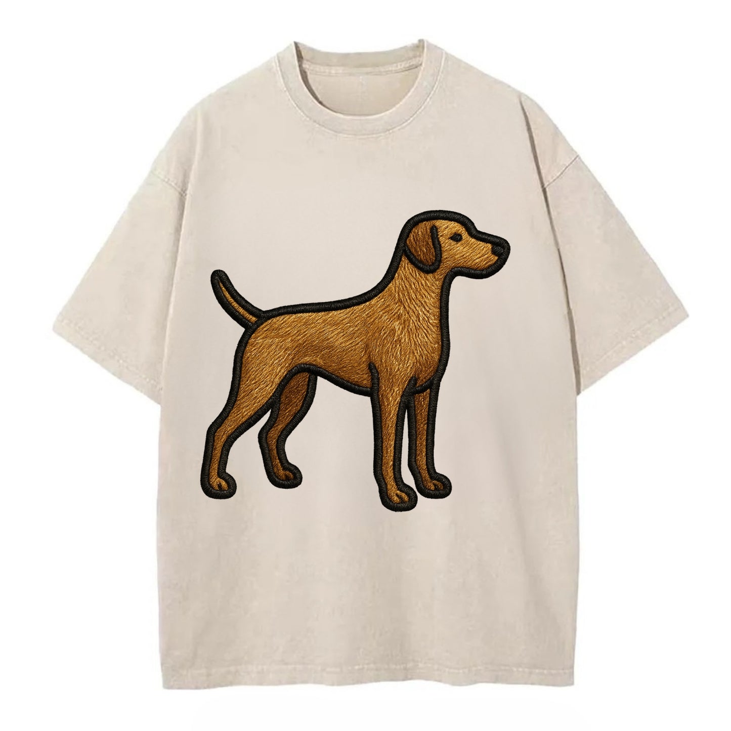 Pointer - Contemporary athletic design w - Vintage T-shirt - Off White