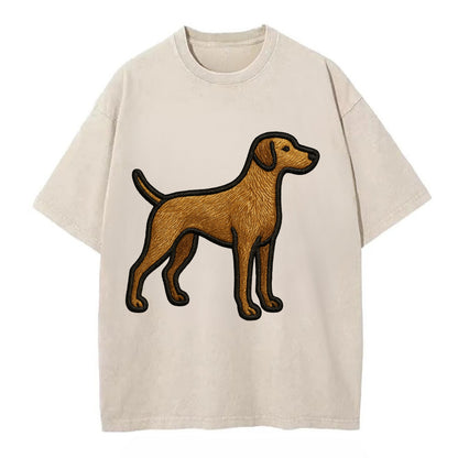 Pointer - Contemporary athletic design w - Vintage T-shirt - Off White