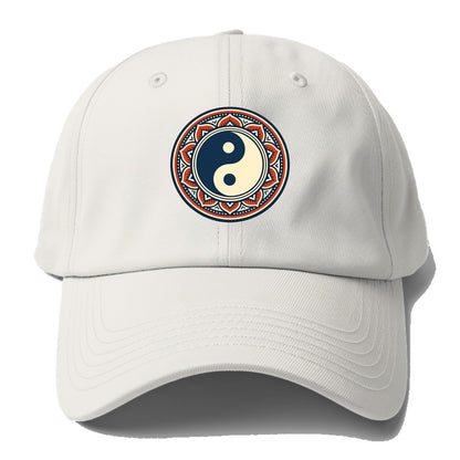 Harmony of Balance - Baseball Cap For Big Heads - Off White