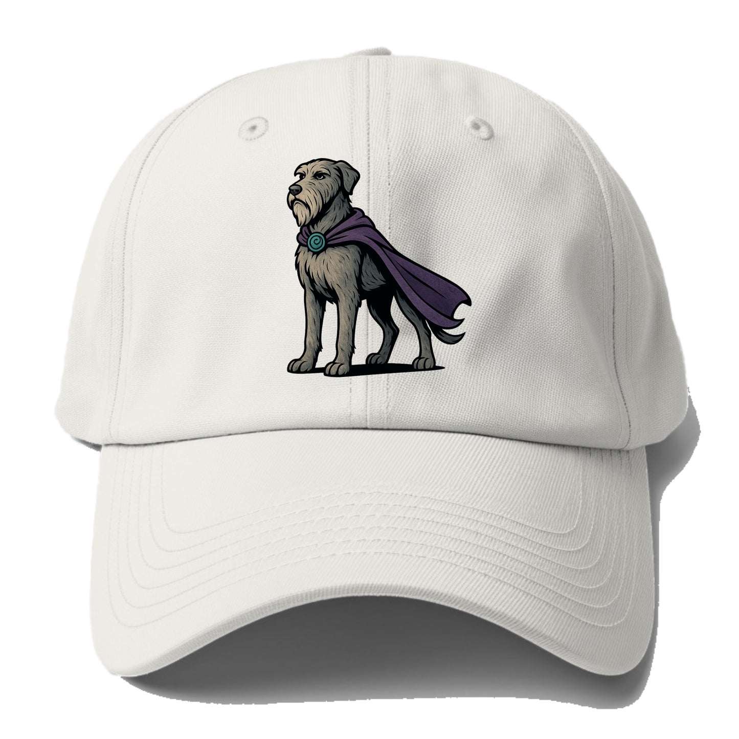 Irish Wolfhound Mystic Hero  - Baseball Cap - Off White