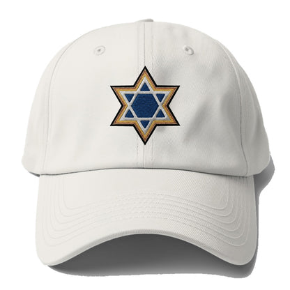Star of David - Baseball Cap - Off White
