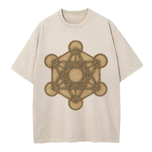 Metatron's Cube  - Vintage T-shirt