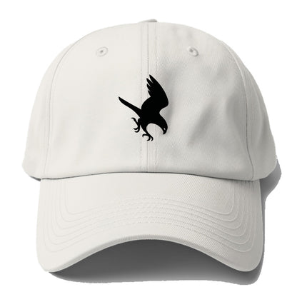 Hawk diving for prey - Baseball Cap For Big Heads - Off White