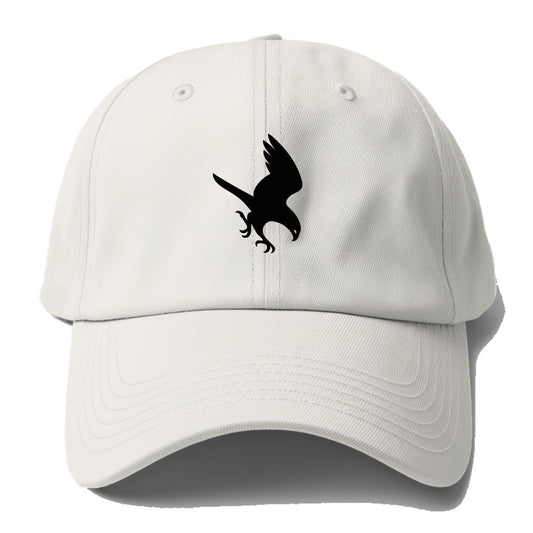 Hawk diving for prey - Baseball Cap For Big Heads - Off White