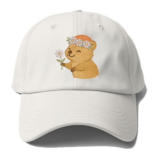 Quokka Daisy Chain - Baseball Cap For Big Heads