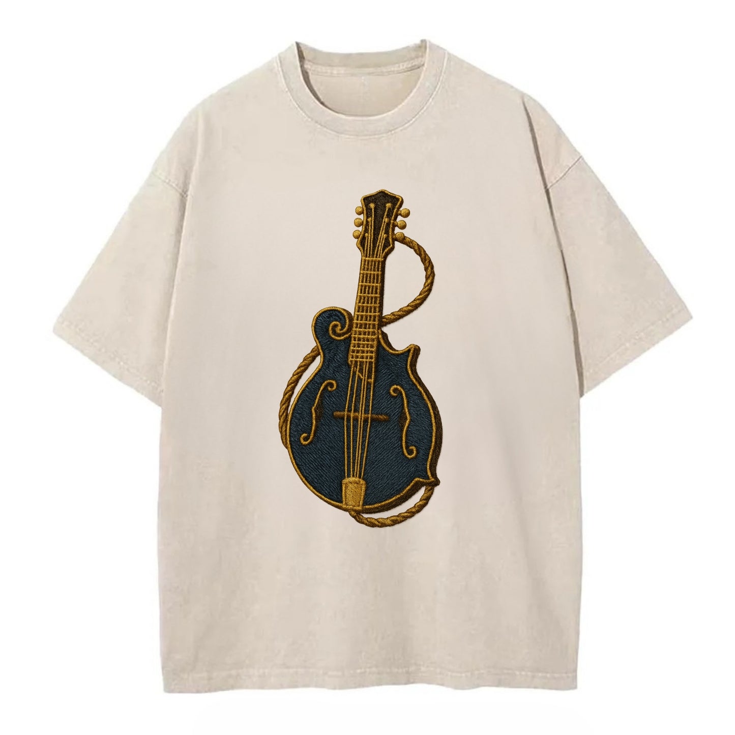 Mandolin  - Vintage T-shirt - Off White