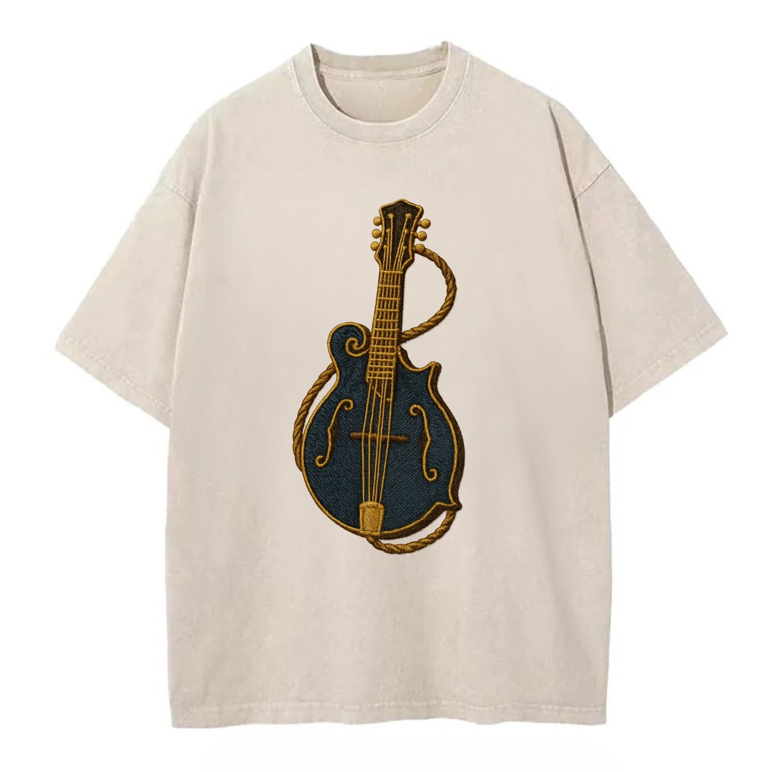 Mandolin  - Vintage T-shirt - Off White
