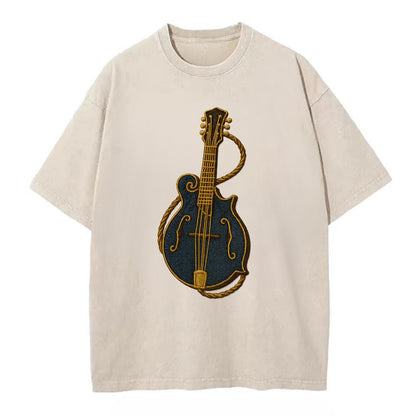 Mandolin  - Vintage T-shirt - Off White