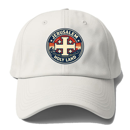 Heritage of the Cross - Baseball Cap For Big Heads - Off White