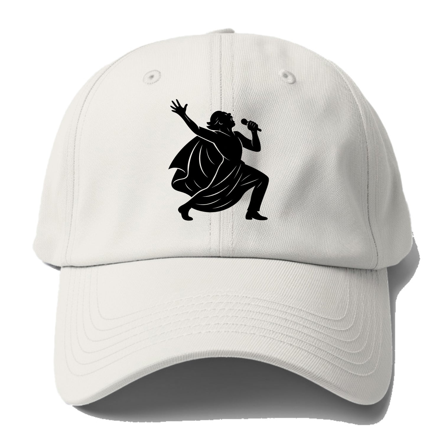 Opera singer powerful finale - Baseball Cap For Big Heads - Off White